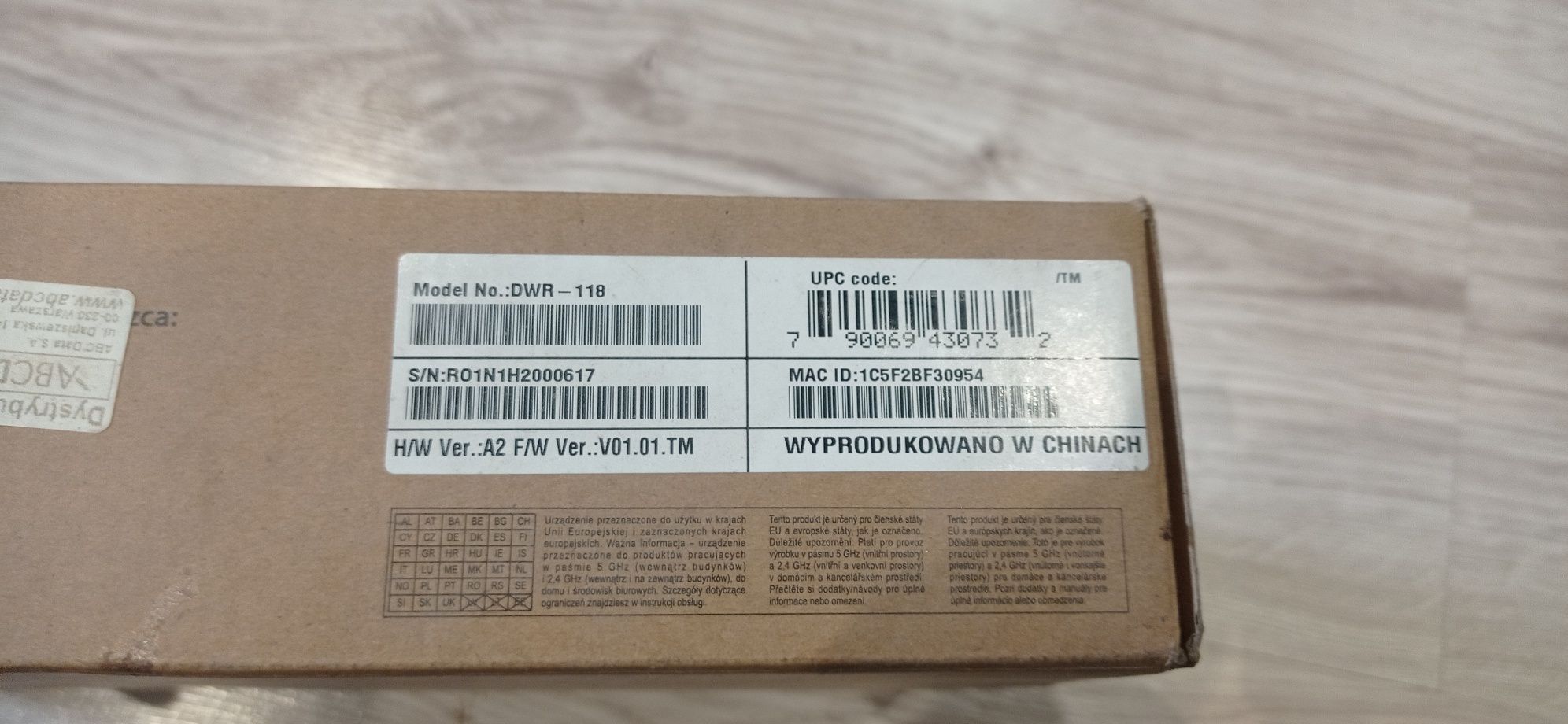 Router D-Link DWR 118