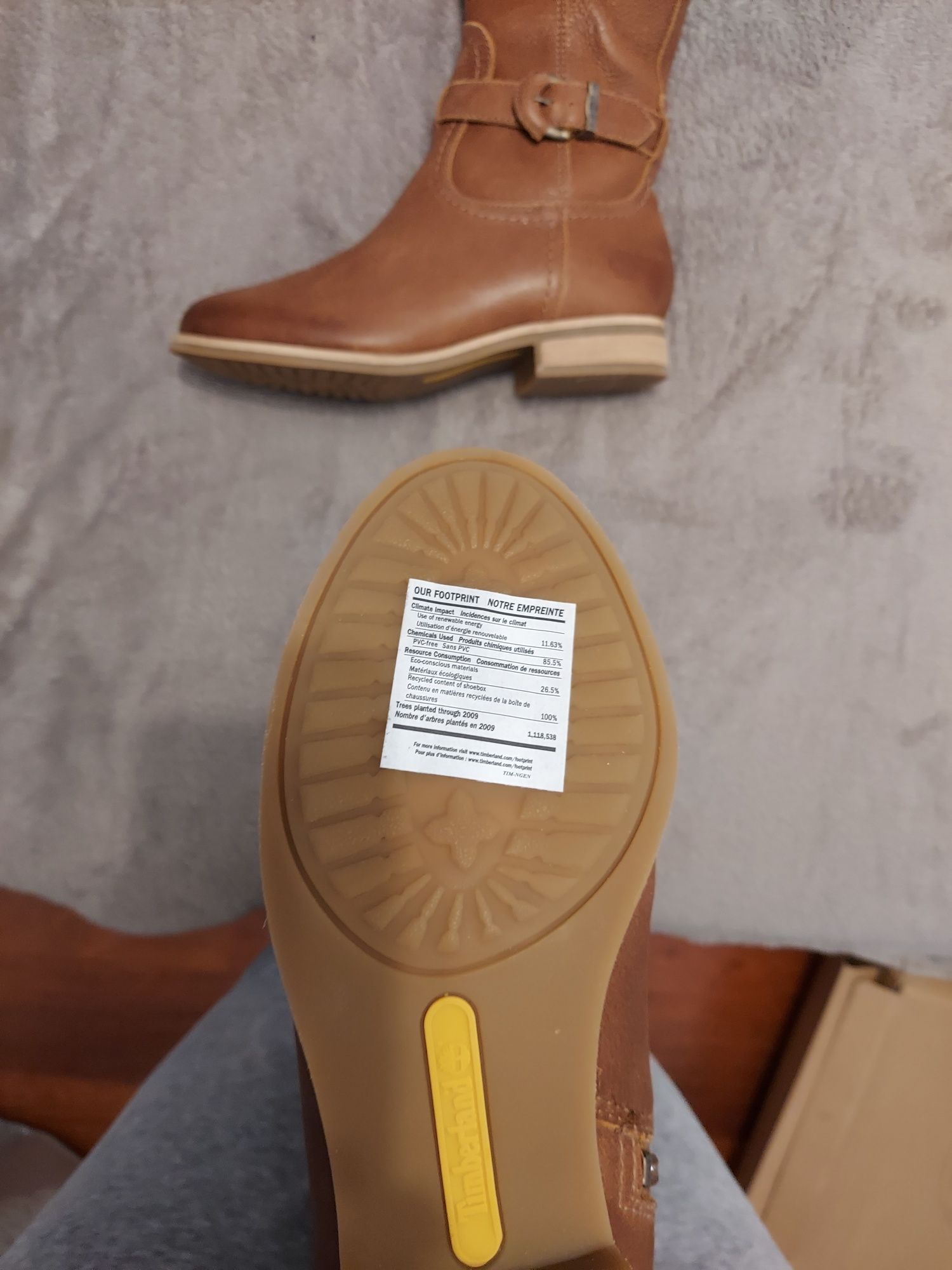 Timberland Rangeley damskie kozaki skórzane 38