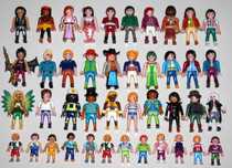 PLAYMOBIL figurki ludziki zestaw 42 sztuki