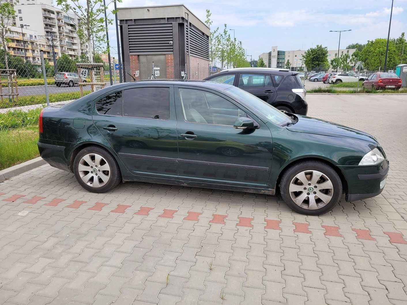 Skoda Octavia 2, uszkodzony silnik