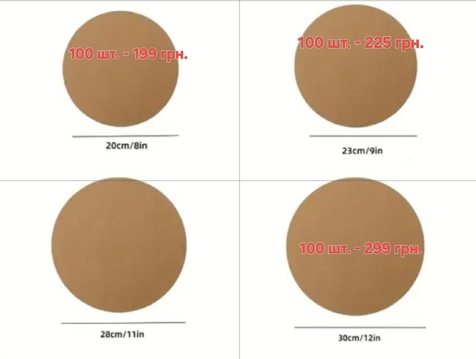 Пергаментний папір для випікання, ретро газета, пергамент для выпечки