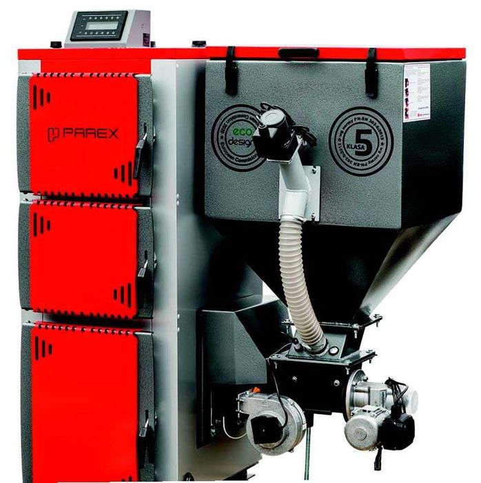 Kocioł Piec C.O. z podajnikiem Pellet 24kW 5 klasa Dotacje