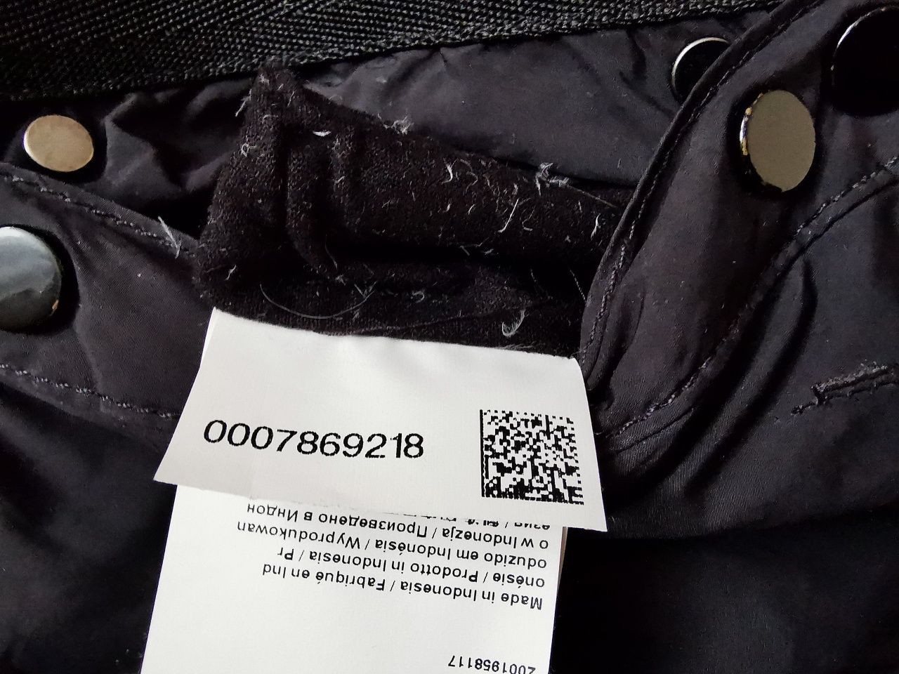 Hugo Boss gruba kurtka  parka puchowa XXL 56