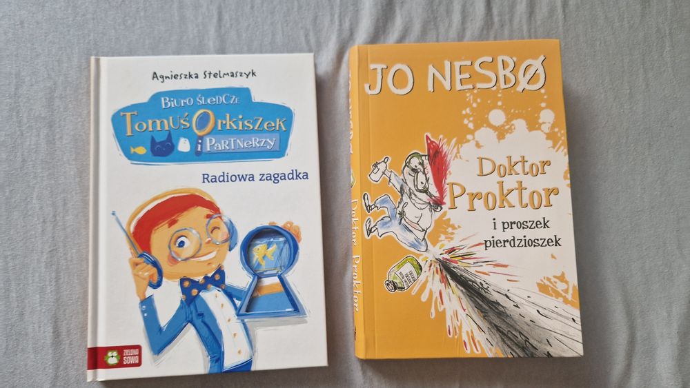 2 książki: Jo Nesbo + Tomuś Orkiszek