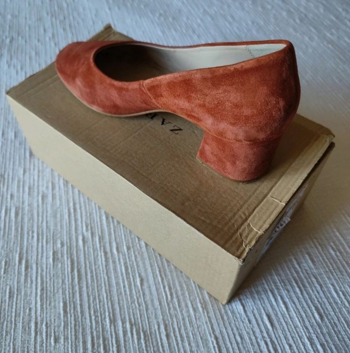 Sapatos camurça Zara