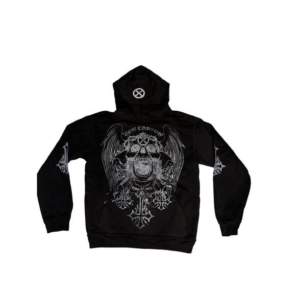 худи Ken Carson Agreat Chaos skeleton M L vetements balenciaga