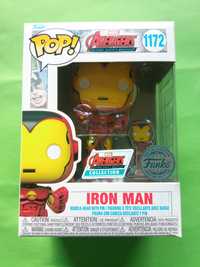 Funko pop Iron Man Comic 1172 with pin