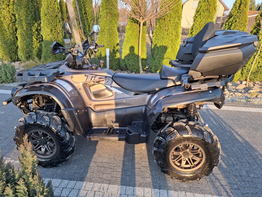 Quad TGB 600 LONG 4x4 wyciągarka hak lampy led