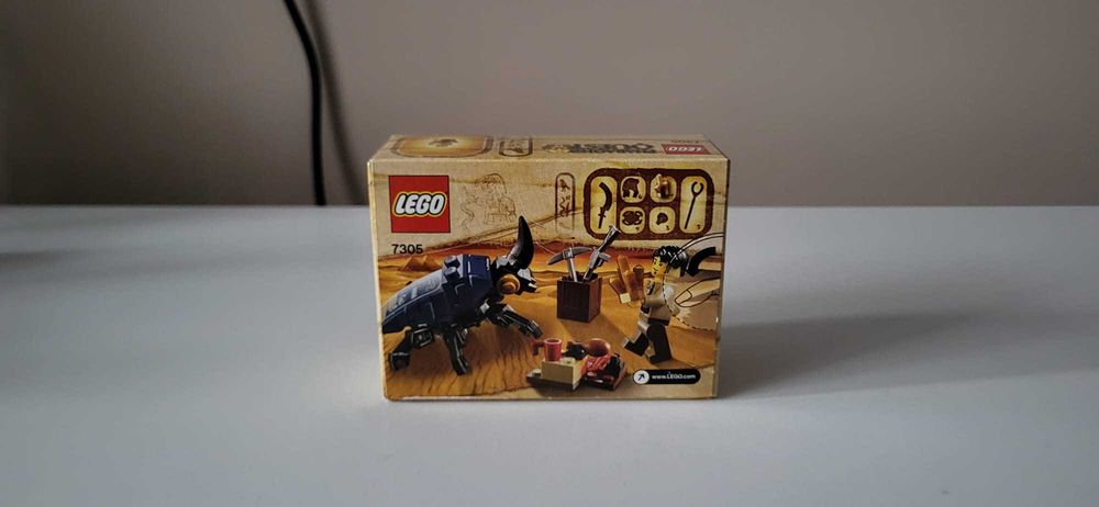 Lego Pharaoh's Quest 7305 Atak Skarabeusza nowy zestaw klocków