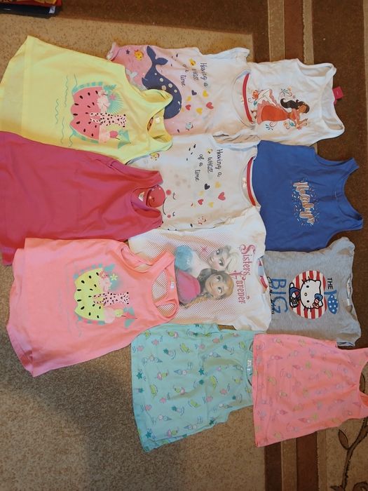 Ubranka dla dziewczynki r.98, 104,110