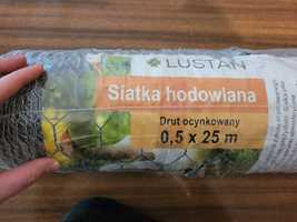 Siatka hodowlana  0,5 x 25 m