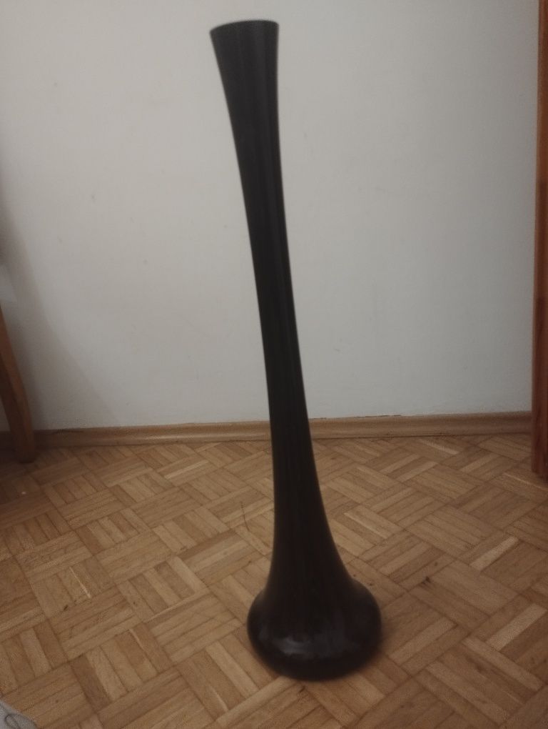 Flakon czarny ozdobny wysokości 80 cm