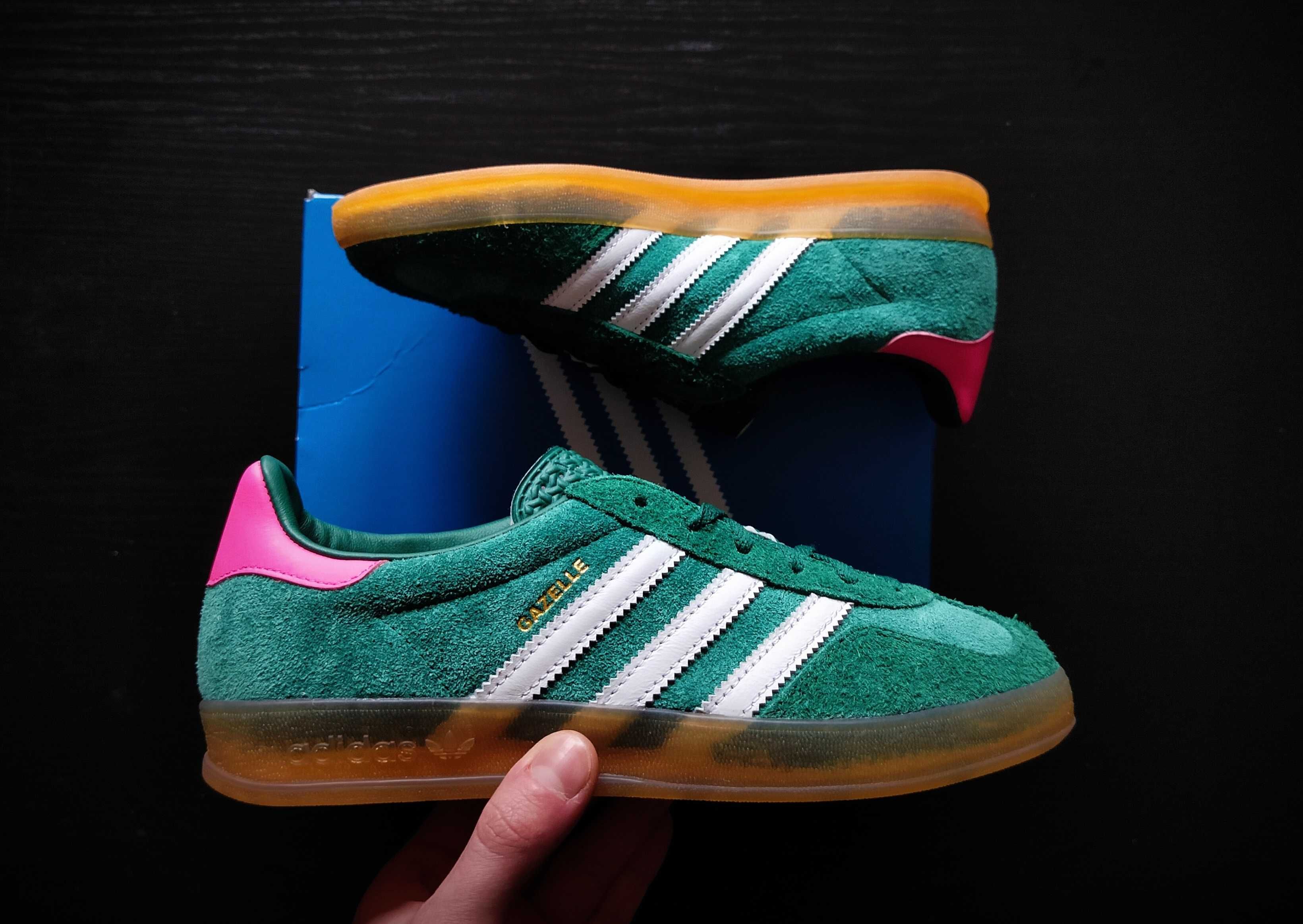 Adidas Gazelle Indoor - Collegiate Green r. 38 SNEAKERS