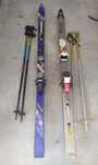 2 Pares de SKIS + Saco Head