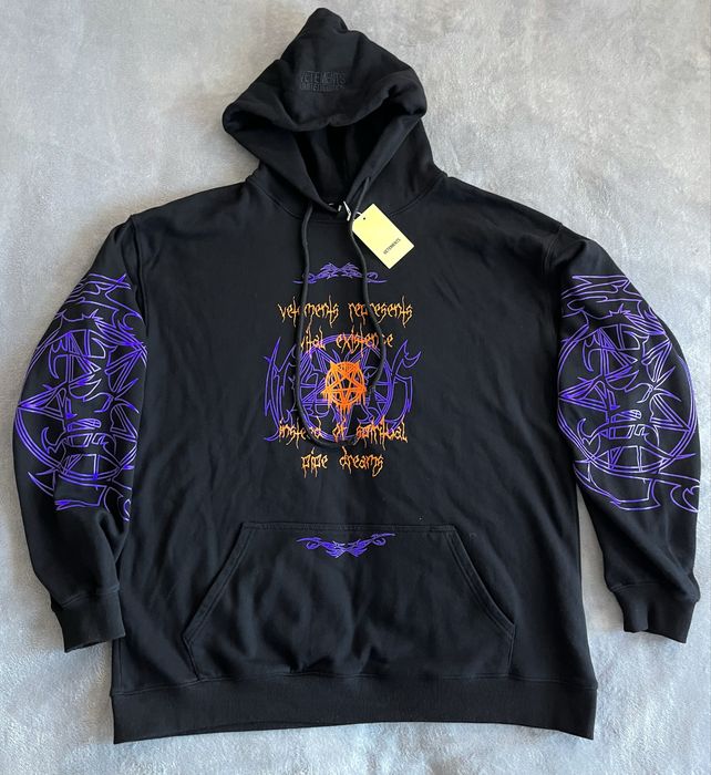 Стильне худі/толстовка (L) Vetements Vital Existence Hoodie.