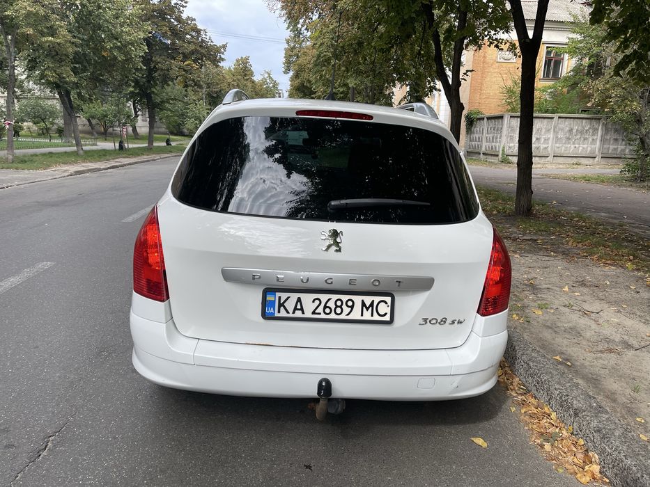 Peugeot 308sw, 1,6 турбодизель, 2010 р/в