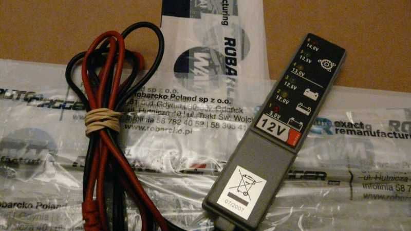 Mini tester miernik cyfrowy 12V