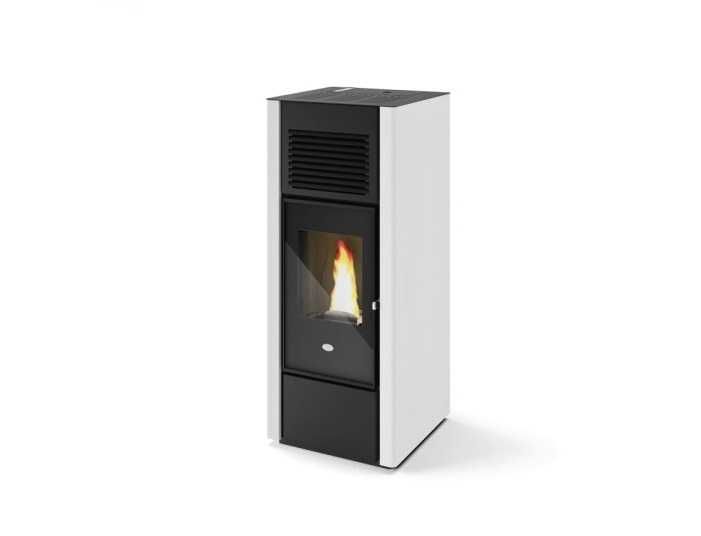 Piecyk kominek na pellet GIUSY 15kW -3 wentylatory DGP MEGA Mocny 15kW