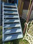 Schody metalowe ocynkowane