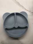 Prato silicone com ventosas