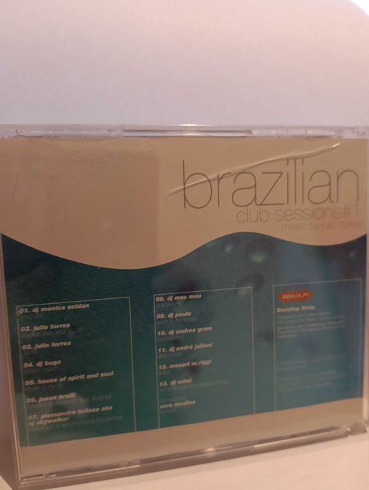 cd Brasilian Club Sessions #1 ( dance music )