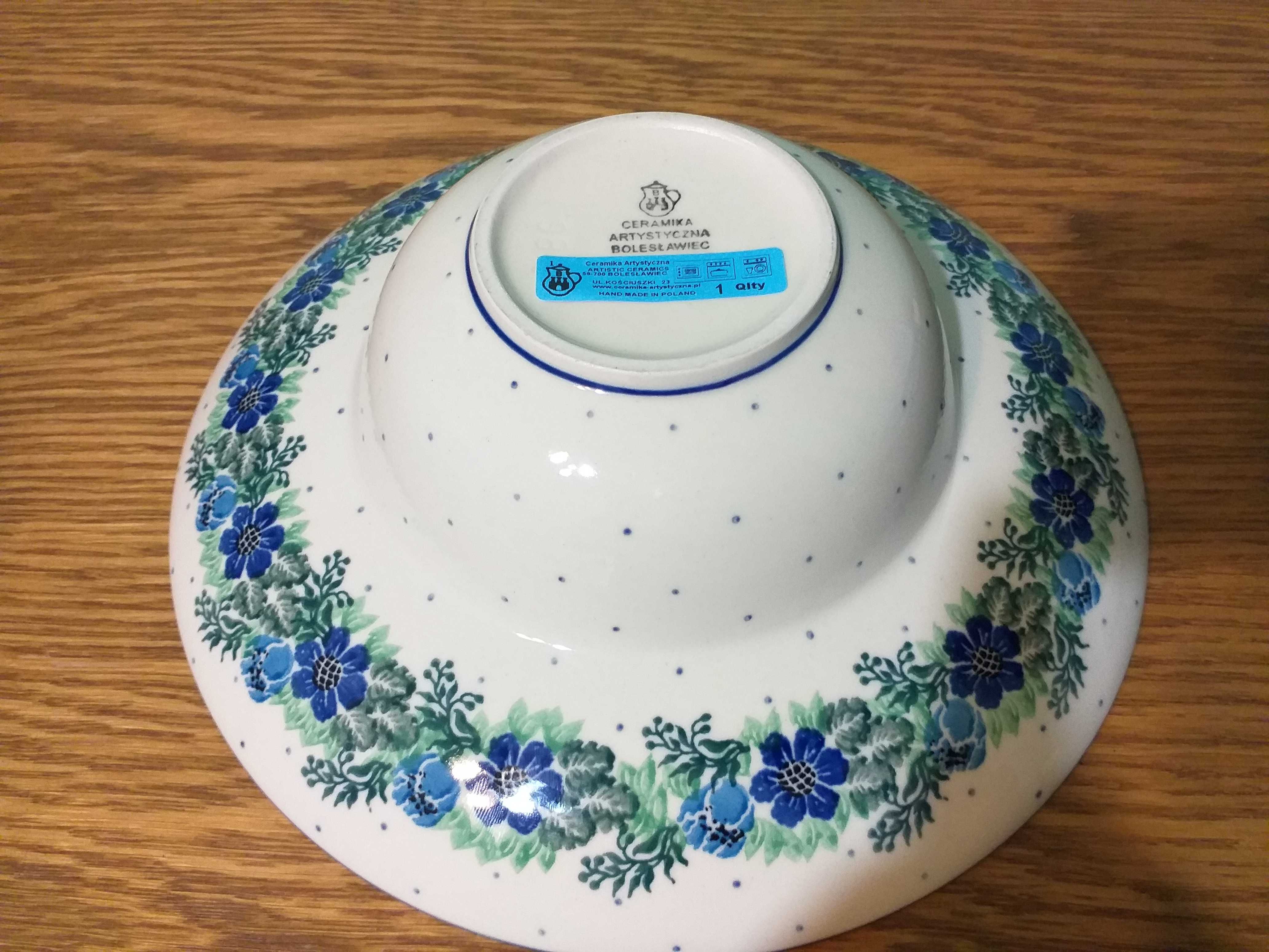 Talerz do spaghetti 25cm GAT1 Ceramika Artystyczna Boleslawiec