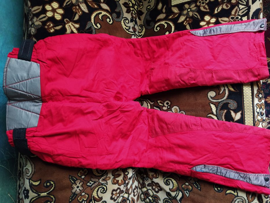 Лыжные штаны красные