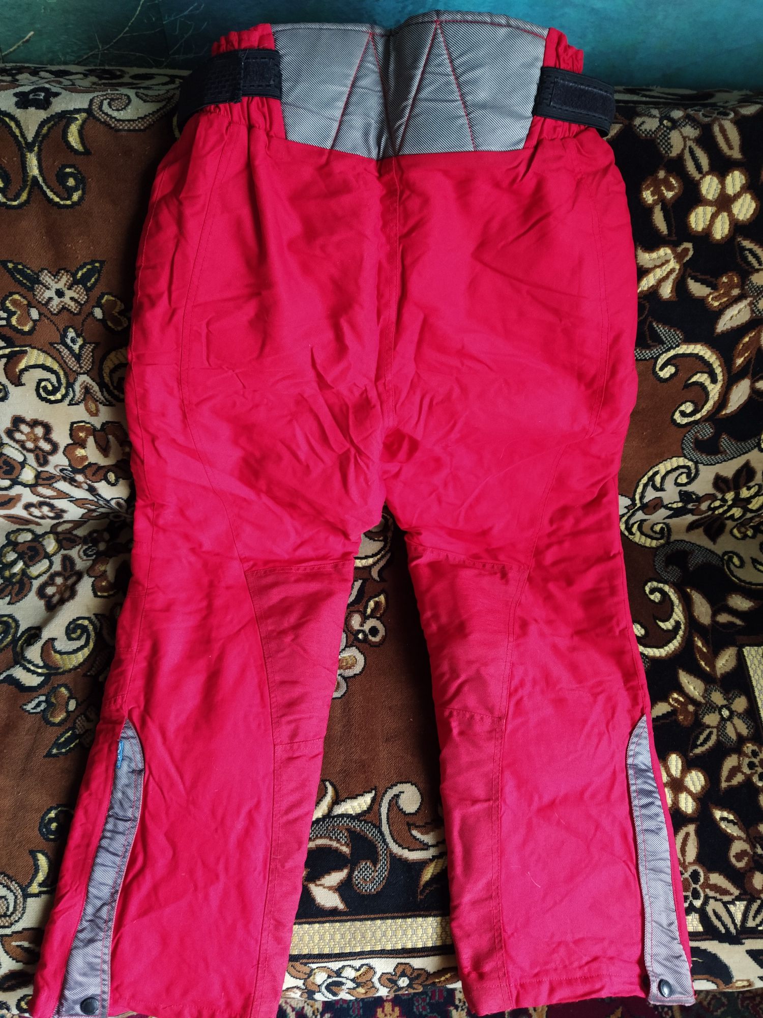 Лыжные штаны красные