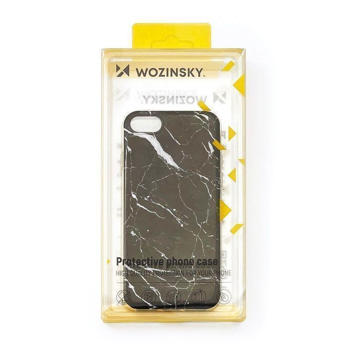 Etui Żelowe Wozinsky Marble Xiaomi Mi 11i / Poco F3 - Czarny