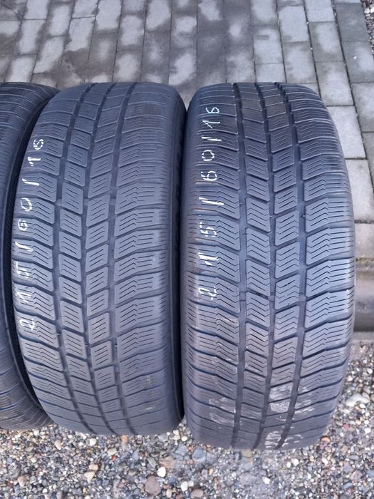 4x Opony Używane Zimowe 215/60R16 Barum