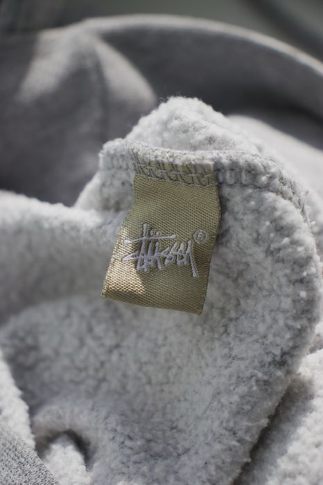 Rare Stussy 8 Ball Checker Pattern Zip Hoodie Usa