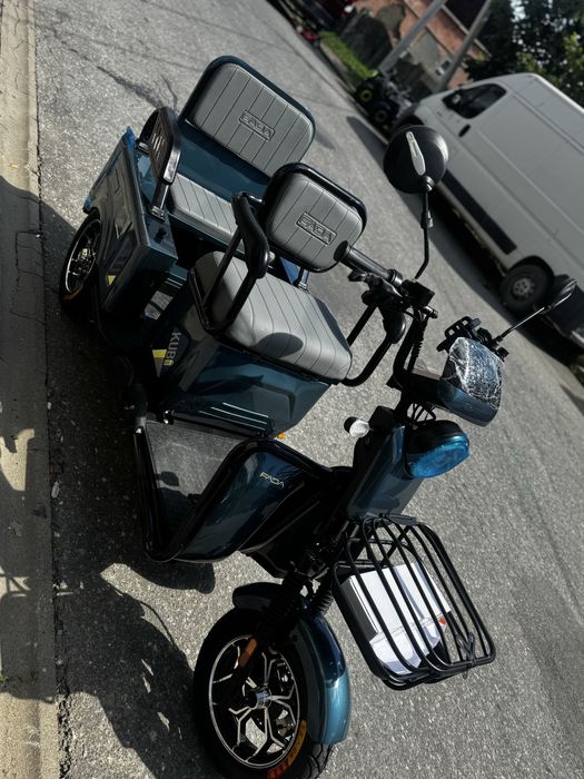 Электротрайк грузопассажирский FADA KUBi, 1000W