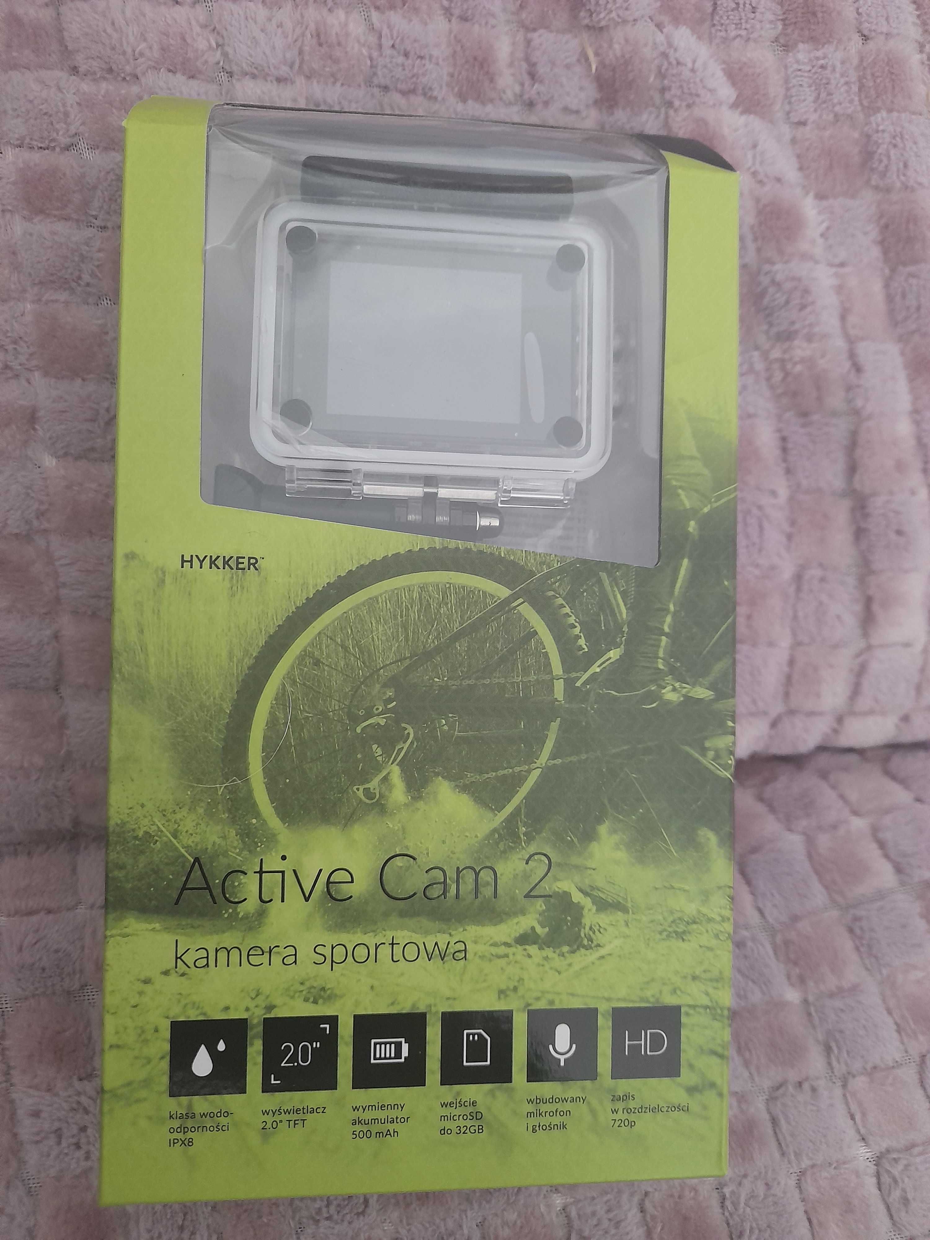 Kamera sportowa Active Cam 2 hykker nowa