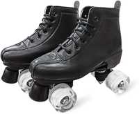 Wrotki LED Quad Roller Skate Classic róż.42