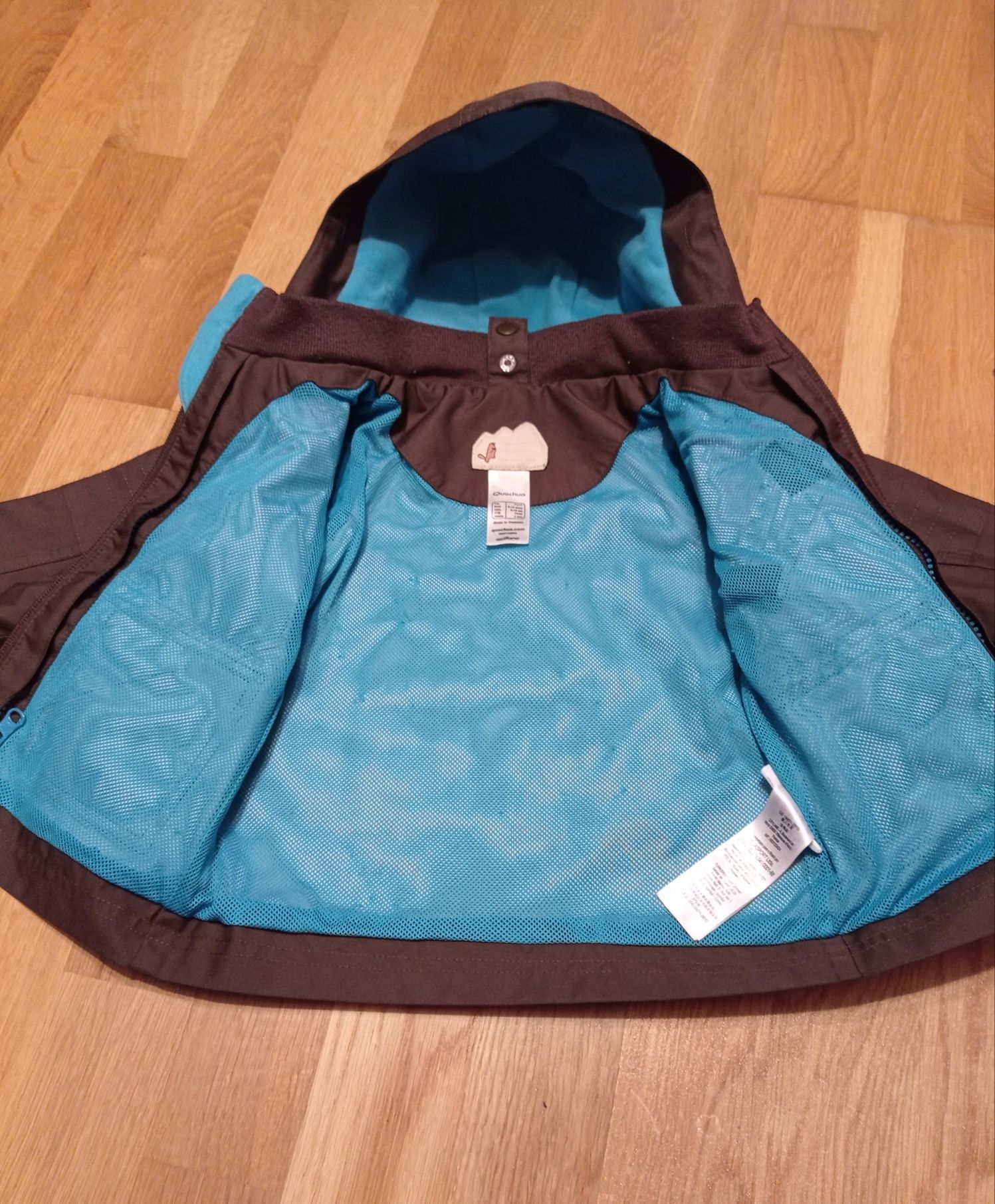 Decathlon Quechua Oxylane kurtka dziecięca 2w1, r. 71/77 (9-12 mies.)