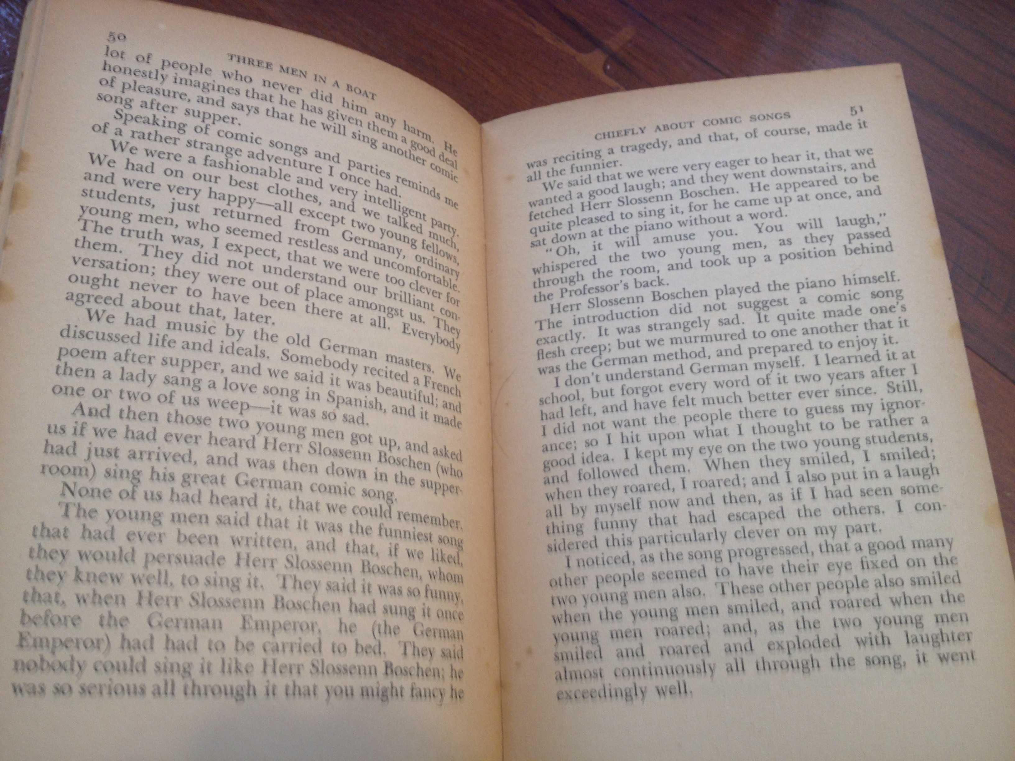 Jerome K. Jerome - Three men in a boat