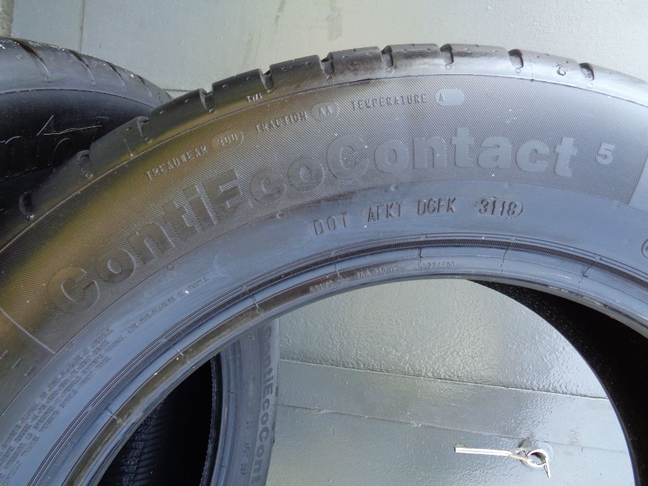 Opony letnie 4x Continental ContiEcoContact 5 215/60/17 96H, 7mm