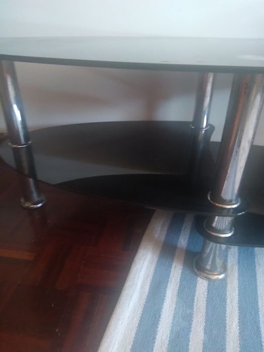Mesa de sala de vidro