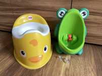 Nocnik fisher price i pisuar dla chlopca