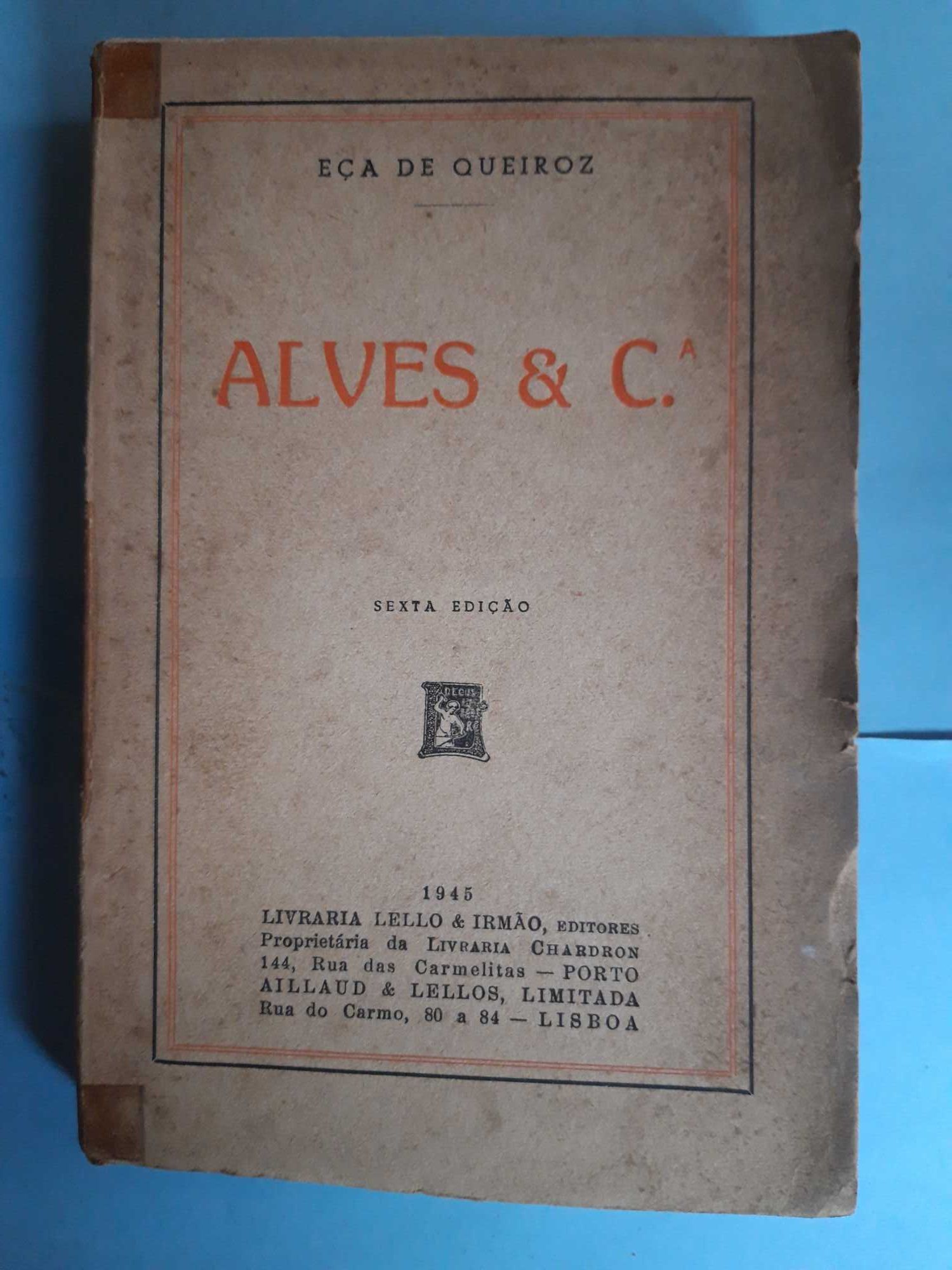 Livro- Ref CxC - Alves & C - Eça de Queiroz