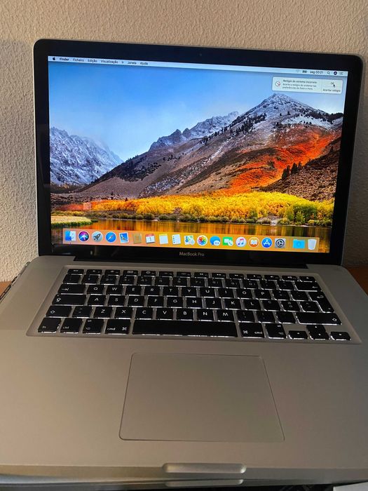 Apple Macbook 2010 15" Avariado