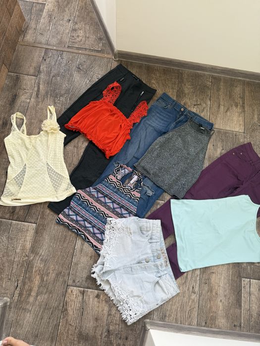 Майка джинси шорти