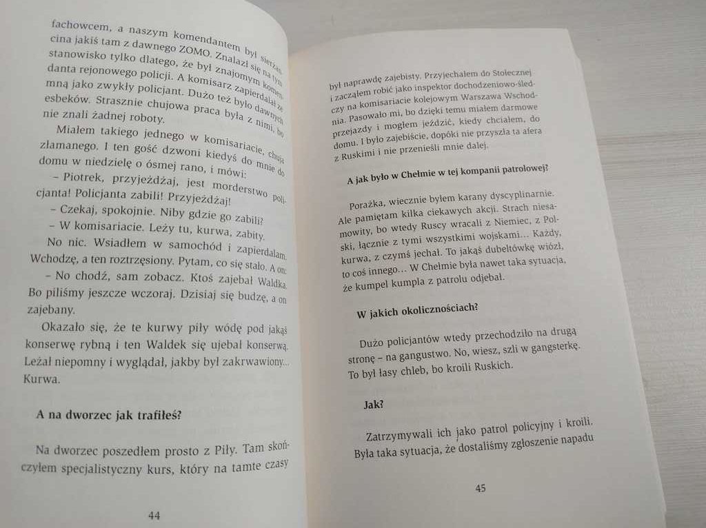 Złe psy po ciemnej stronie mocy Patryk Vega o policjantach kryminalnyc