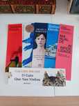 6 marcadores de livros