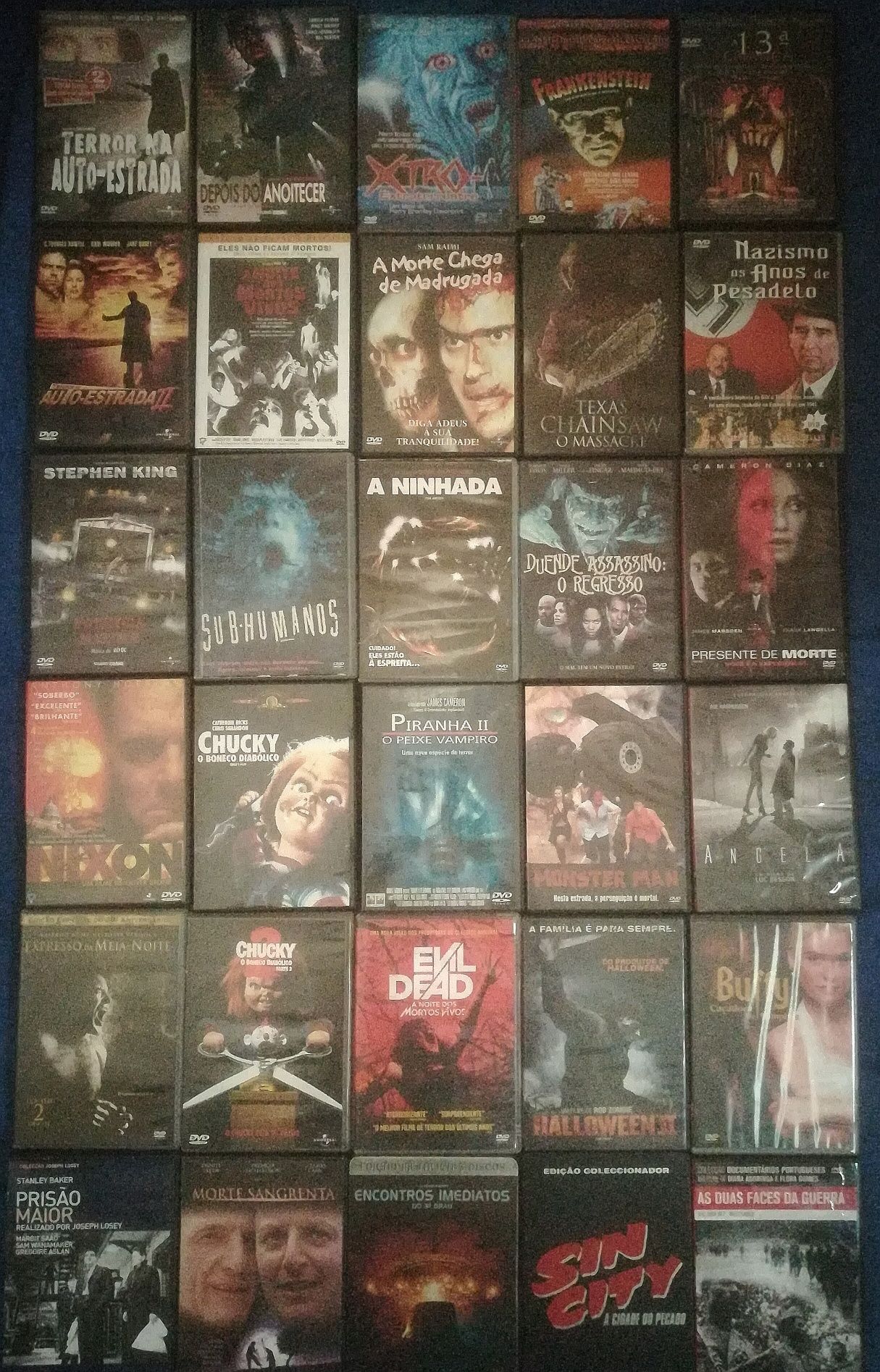 Lote 170 DVD's originais (Lote 19)