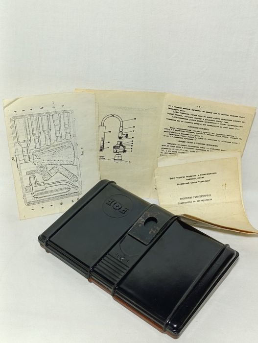 Набір для пайки,з двома регуляторами подачі газу