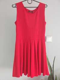 Czerwona sukienka damska rozmiar M