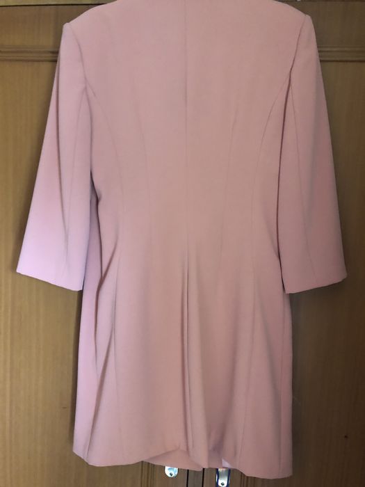 Vestido Rosa Nude Elisabetta Franchi