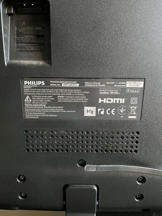 TV Philips LCD 46”