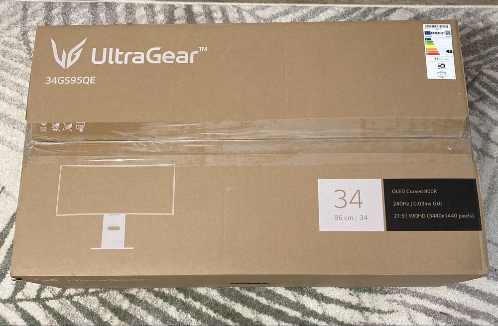 Monitor LG UltraGear 34GS95QE